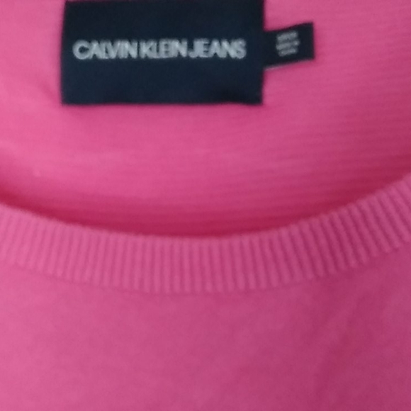 Calvin Klein Jean's pullover pink Medium - Picture 2 of 3